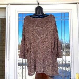 Tommy Bahama metallic long sleeve XL